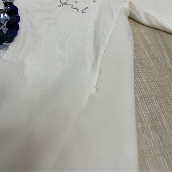 OVS LS Top I’m a Glamour Girl with Sequin size 7/8 - Picture 9 of 9